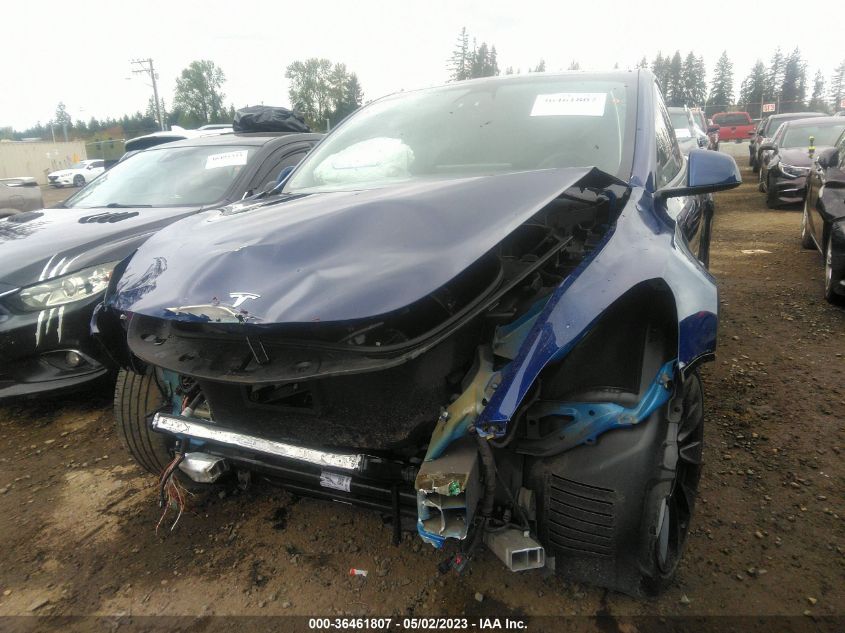 2021 TESLA MODEL Y LONG RANGE - 5YJYGAEE0MF157947