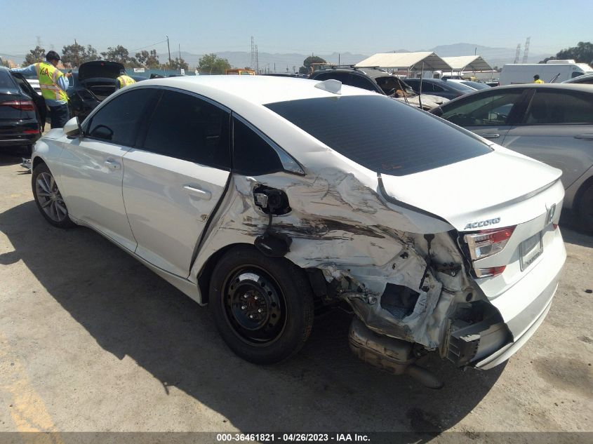 2021 HONDA ACCORD SEDAN LX - 1HGCV1F15MA011663