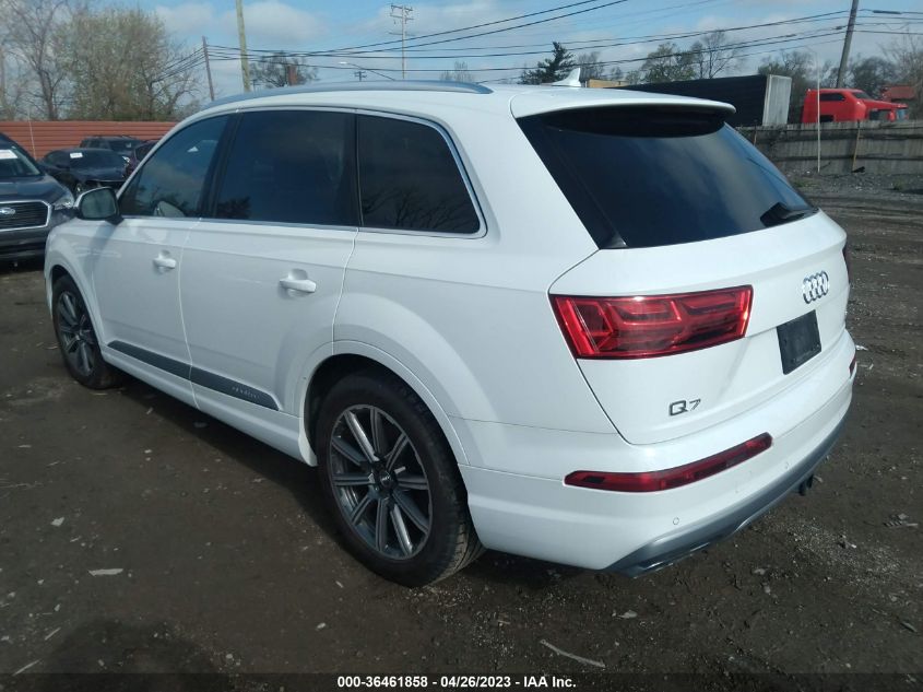 2017 AUDI Q7 PRESTIGE - WA1VABF77HD012258