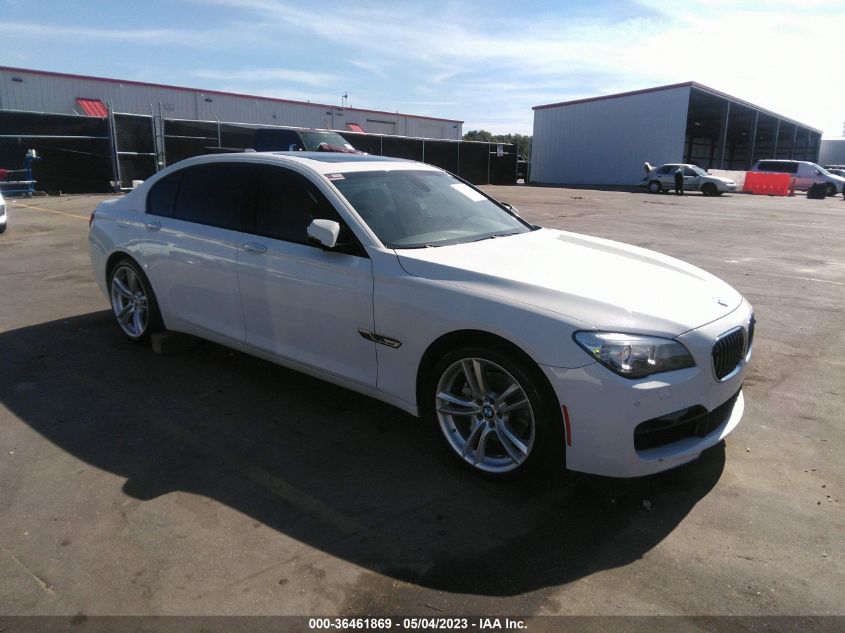 2013 BMW 7 SERIES 740LI - WBAYE4C55DD137143