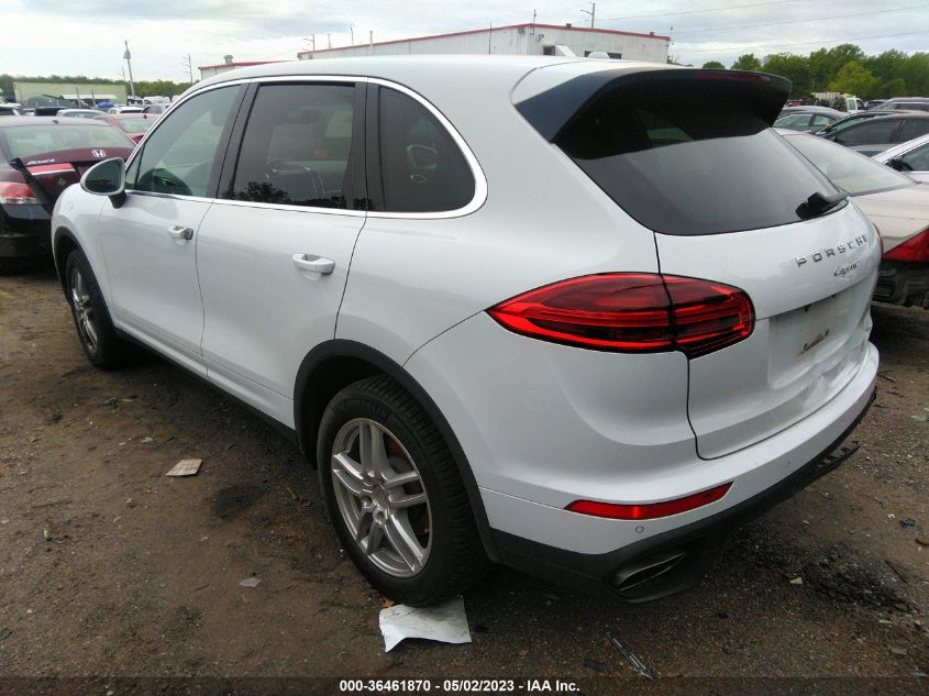 2016 PORSCHE CAYENNE - WP1AA2A20GKA12949