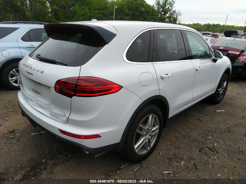 2016 PORSCHE CAYENNE - WP1AA2A20GKA12949