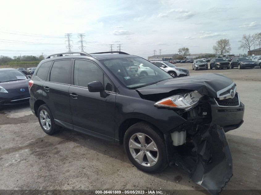 2016 SUBARU FORESTER 2.5I PREMIUM - JF2SJADC2GH435132
