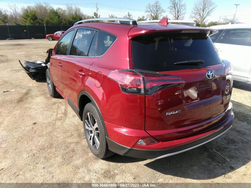 2018 TOYOTA RAV4 XLE - JTMRFREV6JD249136