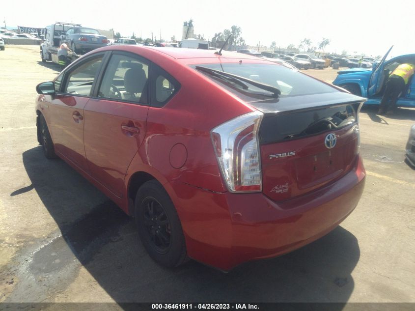 2014 TOYOTA PRIUS FOUR/FIVE/THREE/ONE/TWO - JTDKN3DU8E0379703