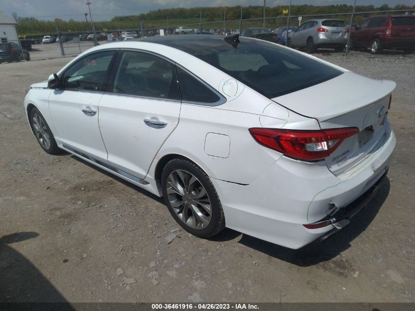 2015 HYUNDAI SONATA 2.0T LIMITED - 5NPE34AB6FH250486