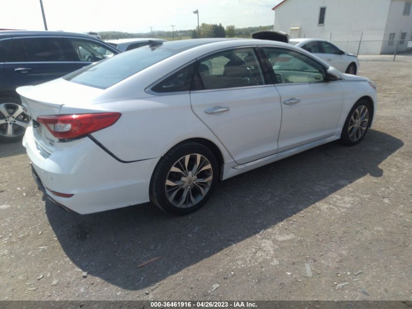 2015 HYUNDAI SONATA 2.0T LIMITED - 5NPE34AB6FH250486