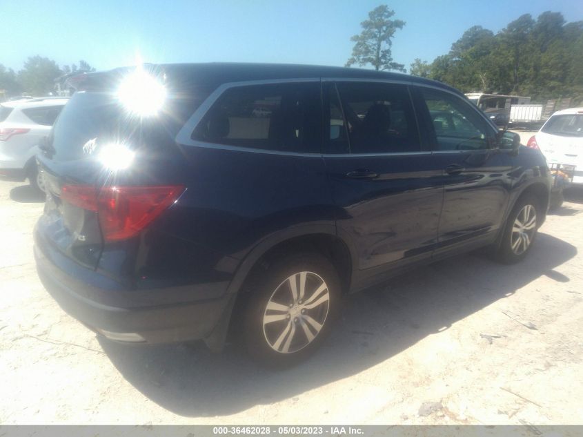 2017 HONDA PILOT EX - 5FNYF6H33HB055638