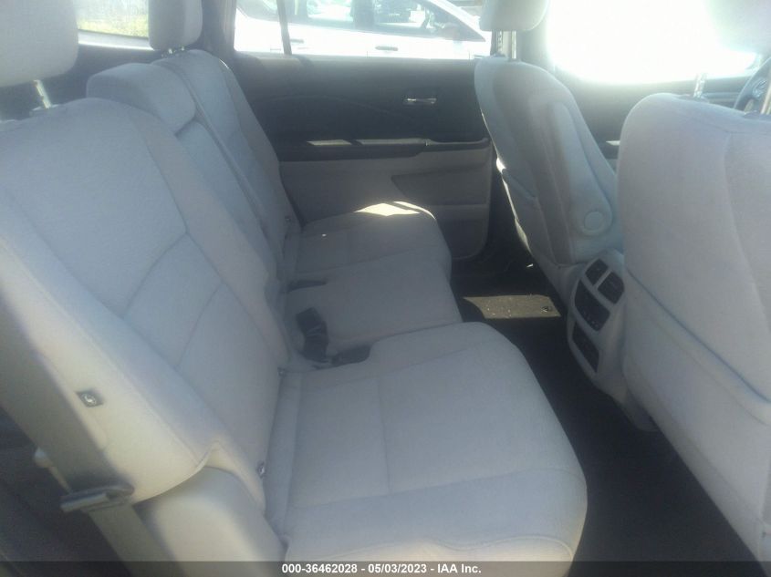 2017 HONDA PILOT EX - 5FNYF6H33HB055638