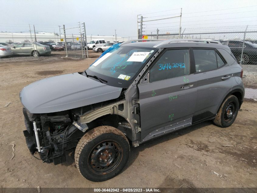 2022 HYUNDAI VENUE SEL - KMHRC8A36NU137719