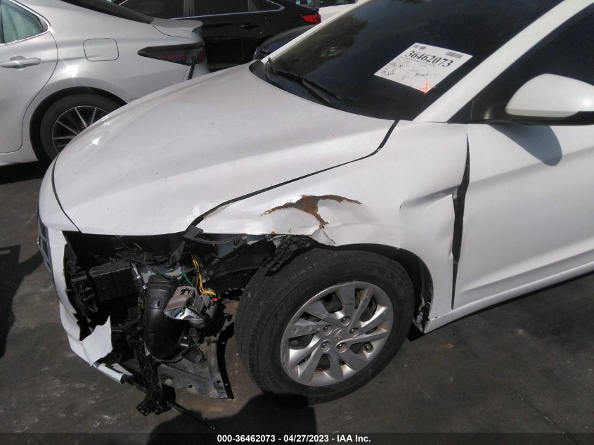 2018 HYUNDAI ELANTRA SE - 5NPD74LF1JH329024