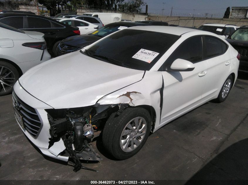 2018 HYUNDAI ELANTRA SE - 5NPD74LF1JH329024