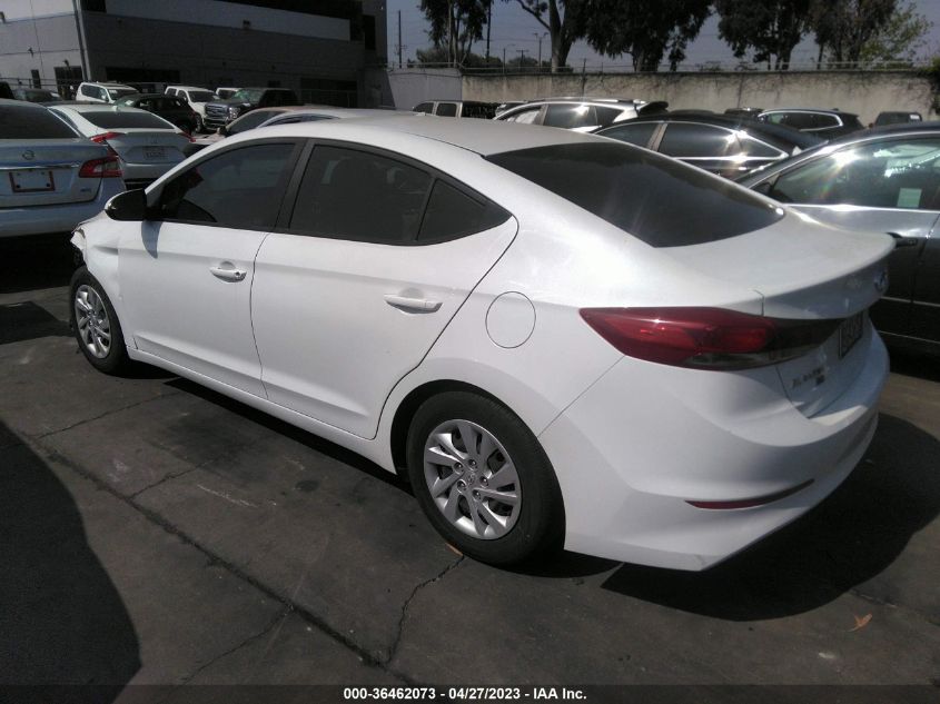 2018 HYUNDAI ELANTRA SE - 5NPD74LF1JH329024