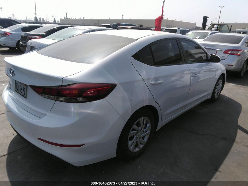 2018 HYUNDAI ELANTRA SE - 5NPD74LF1JH329024