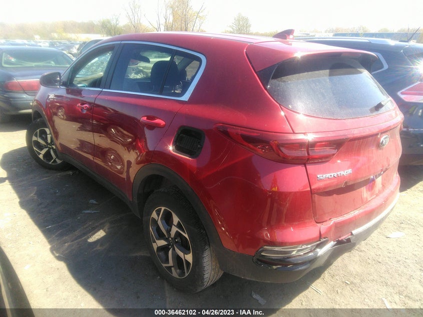 VIN KNDPMCAC5N7952228 2022 KIA SPORTAGE LX