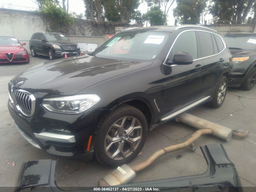 2020 BMW X3 SDRIVE30I - 5UXTY3C0XLLU71352