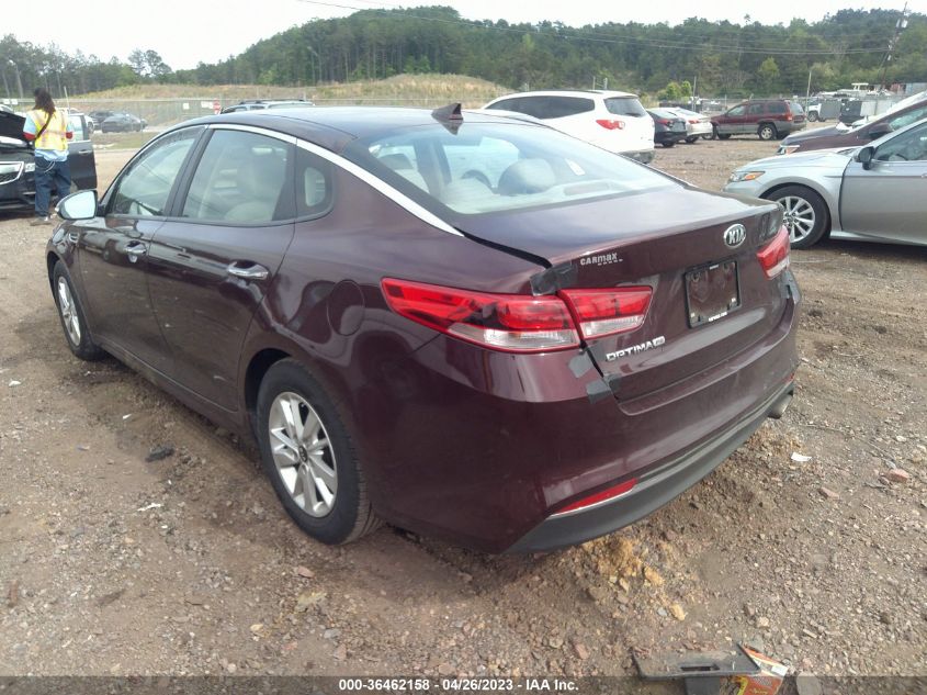 2016 KIA OPTIMA LX - 5XXGT4L36GG042362