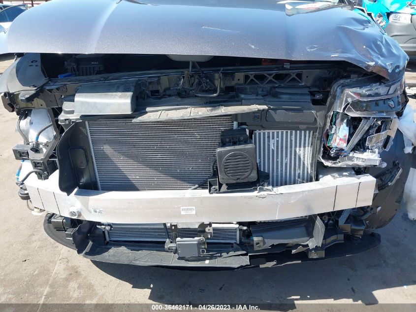 2022 HYUNDAI SANTA FE HYBRID BLUE - KM8S2DA12NU041050