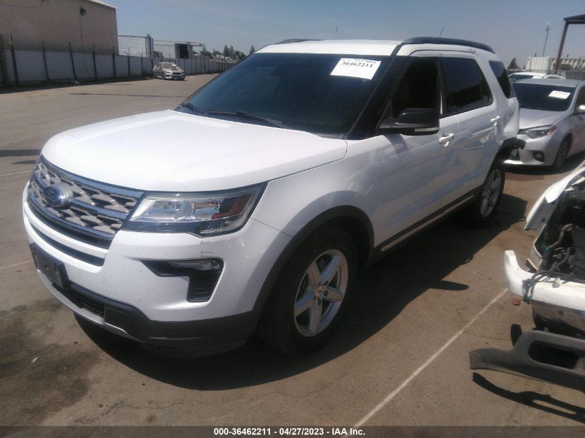2018 FORD EXPLORER XLT - 1FM5K7D88JGA90950