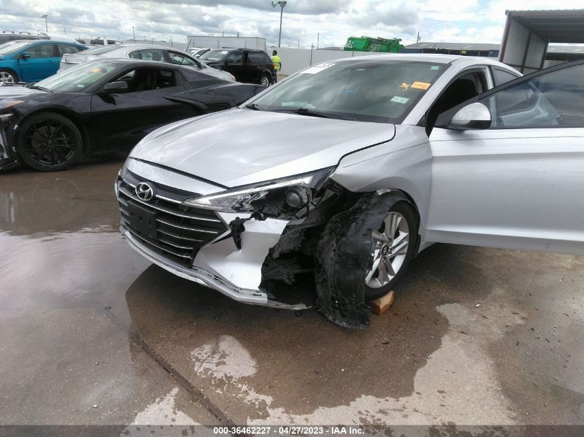 2019 HYUNDAI ELANTRA SEL - KMHD84LF6KU851339