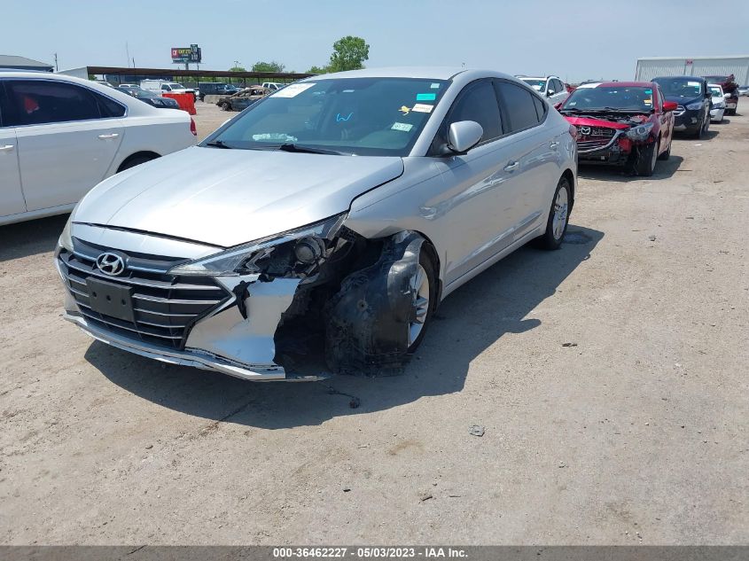 2019 HYUNDAI ELANTRA SEL - KMHD84LF6KU851339