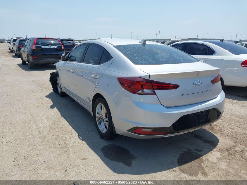 2019 HYUNDAI ELANTRA SEL - KMHD84LF6KU851339