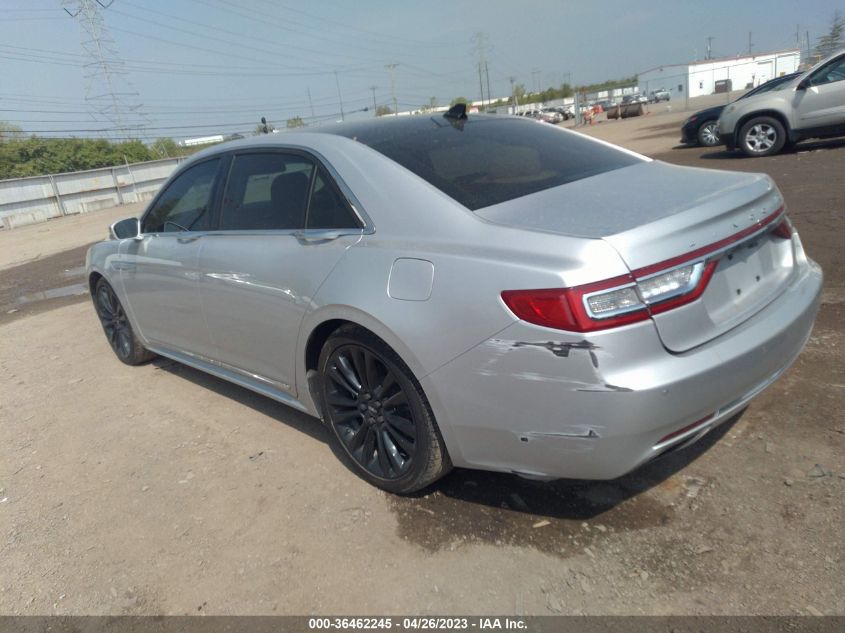 2018 LINCOLN CONTINENTAL SELECT 1LN6L9TK9J5614967