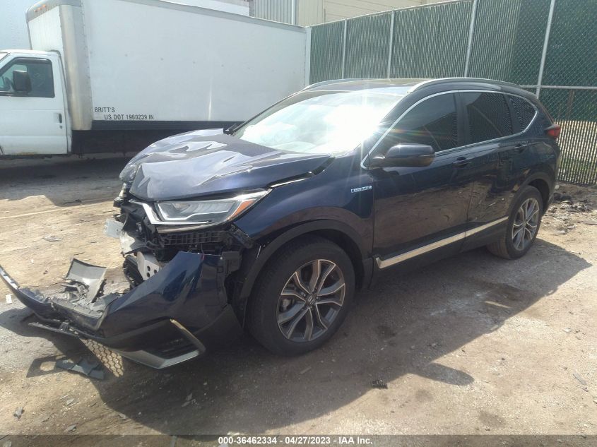2020 HONDA CR-V HYBRID TOURING 7FART6H93LE005434