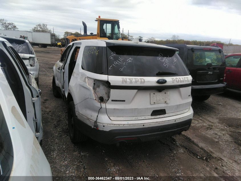 2016 FORD UTILITY POLICE 1FM5K8AR9GGB64999