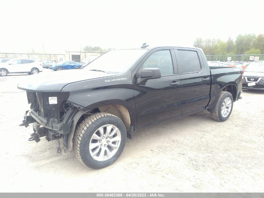 2019 CHEVROLET SILVERADO 1500 CUSTOM - 3GCPYBEH3KG178520