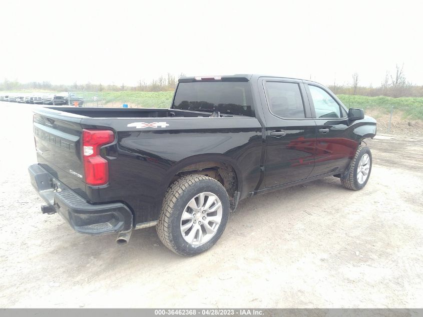 2019 CHEVROLET SILVERADO 1500 CUSTOM - 3GCPYBEH3KG178520