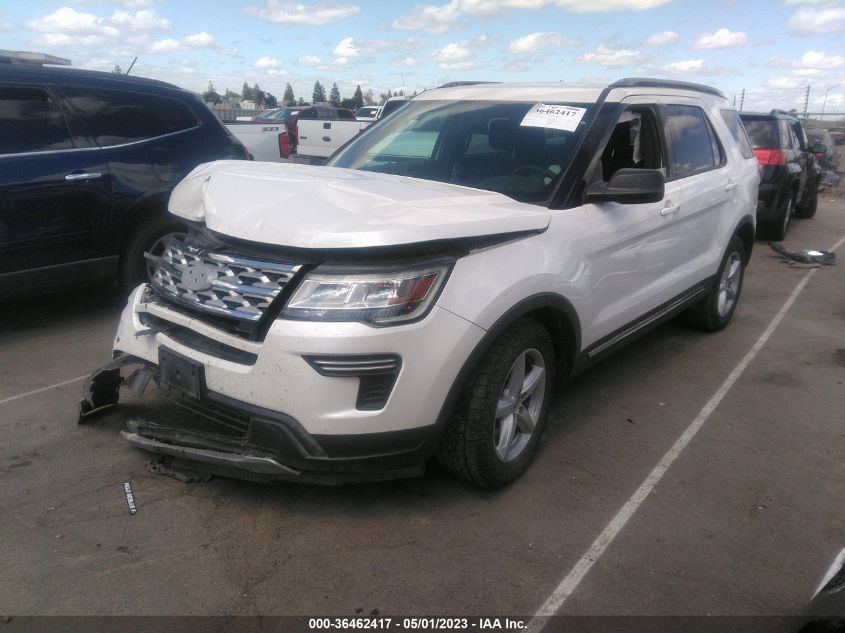 2019 FORD EXPLORER XLT - 1FM5K7D8XKGA28306