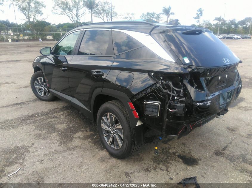 2022 HYUNDAI TUCSON HYBRID BLUE - KM8JBCA14NU078073