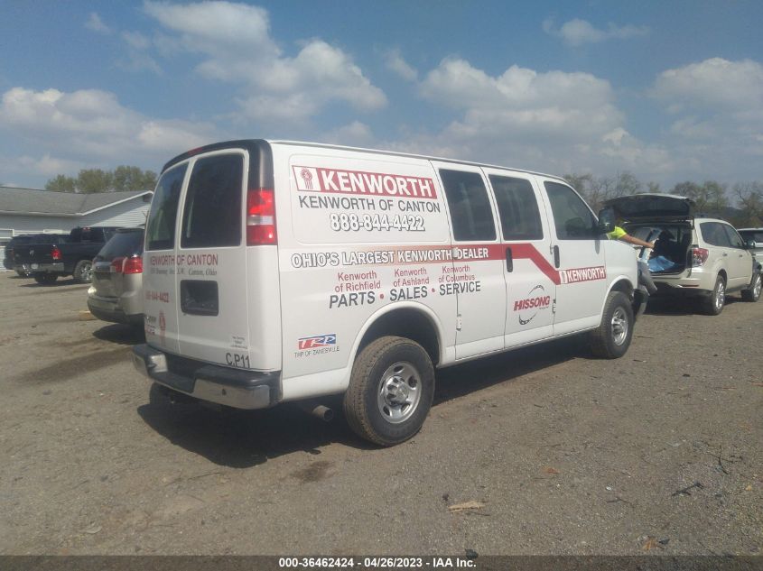 2020 CHEVROLET EXPRESS CARGO VAN - 1GCWGAFGXL1216503
