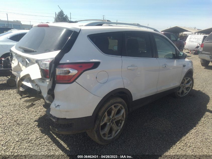 2017 FORD ESCAPE TITANIUM - 1FMCU9J92HUE55242