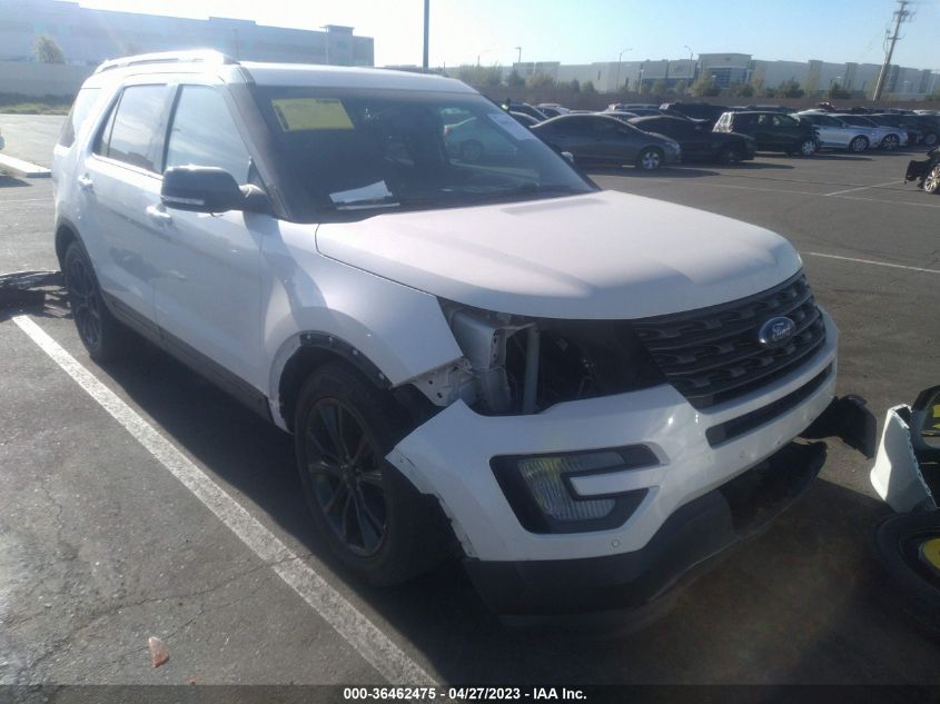 2017 FORD EXPLORER XLT - 1FM5K7D88HGB70744