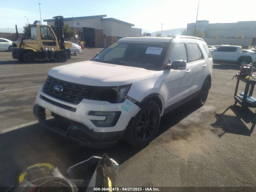 2017 FORD EXPLORER XLT - 1FM5K7D88HGB70744