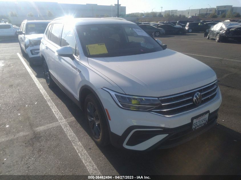 2022 VOLKSWAGEN TIGUAN SE - 3VV3B7AX9NM104486