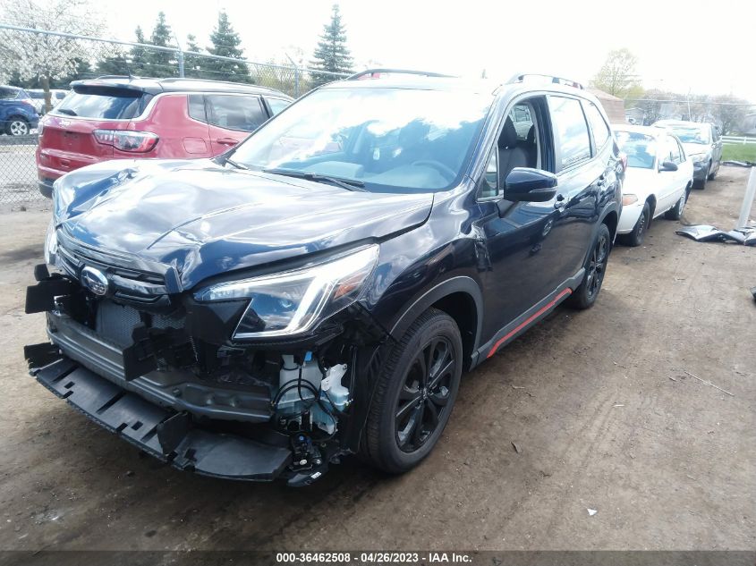 2022 SUBARU FORESTER SPORT - JF2SKAJC0NH422491