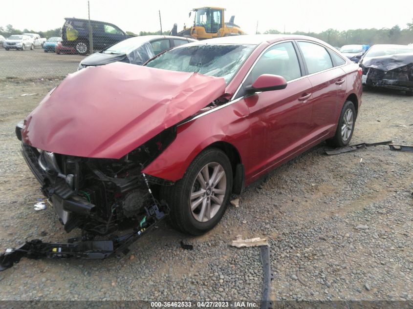 2016 HYUNDAI SONATA 2.4L SE - 5NPE24AF3GH422772