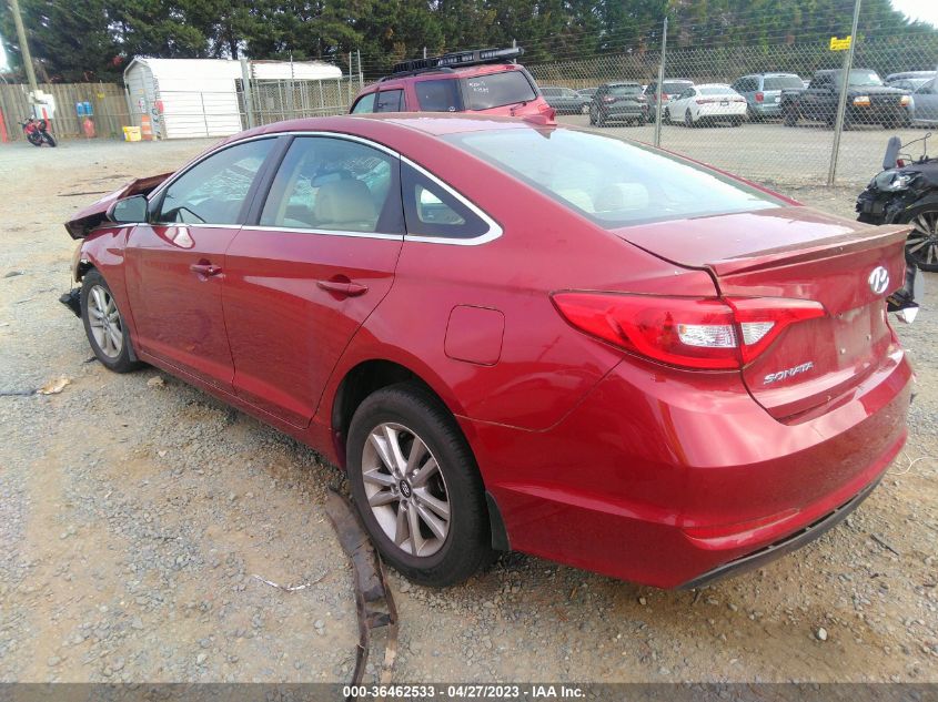 2016 HYUNDAI SONATA 2.4L SE - 5NPE24AF3GH422772