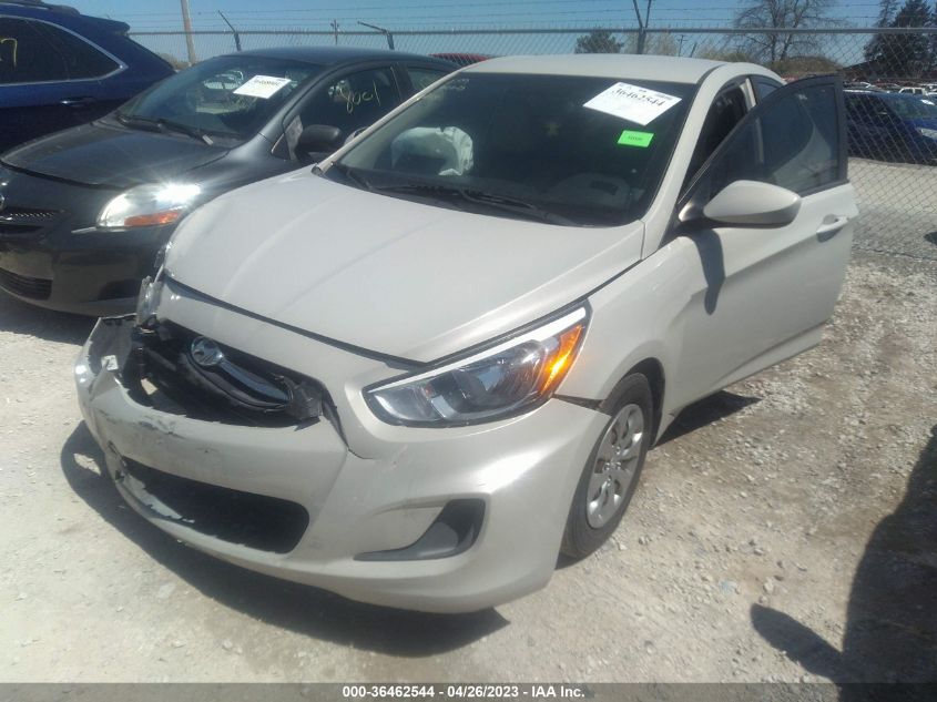 2016 HYUNDAI ACCENT SE - KMHCT4AE1GU943096