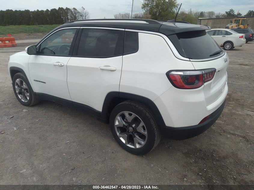 VIN 3C4NJCCBXLT198367 2020 JEEP COMPASS LIMITED
