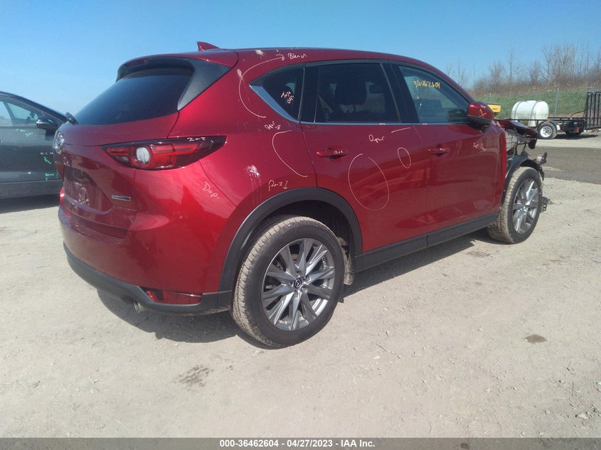 VIN JM3KFADM9M1327448 2021 MAZDA CX-5 GRAND TOURING