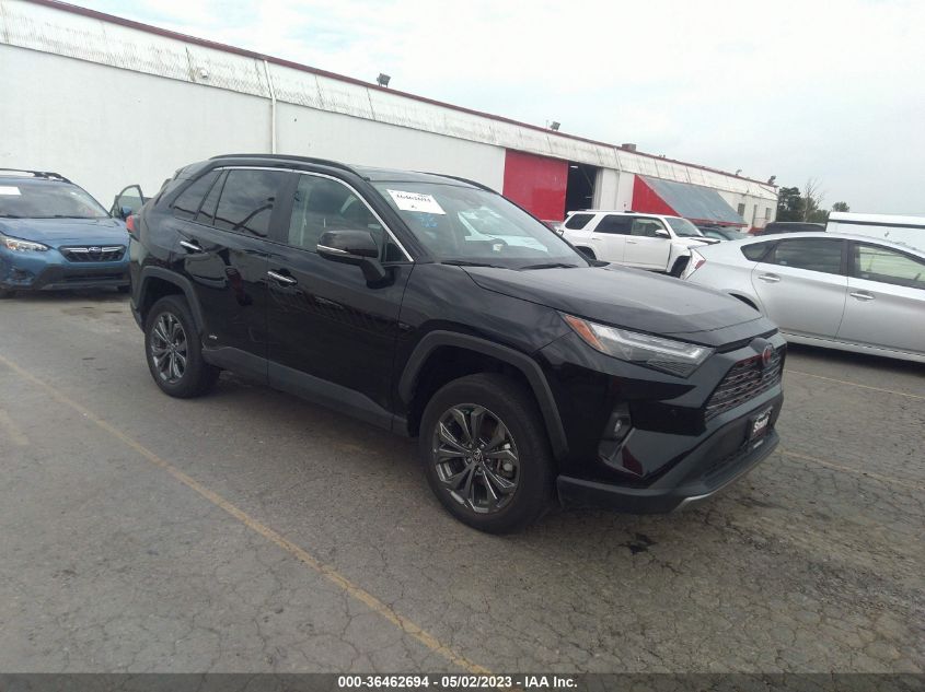 2022 TOYOTA RAV4 HYBRID LIMITED - 4T3D6RFV4NU078467