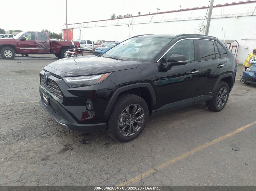 2022 TOYOTA RAV4 HYBRID LIMITED - 4T3D6RFV4NU078467