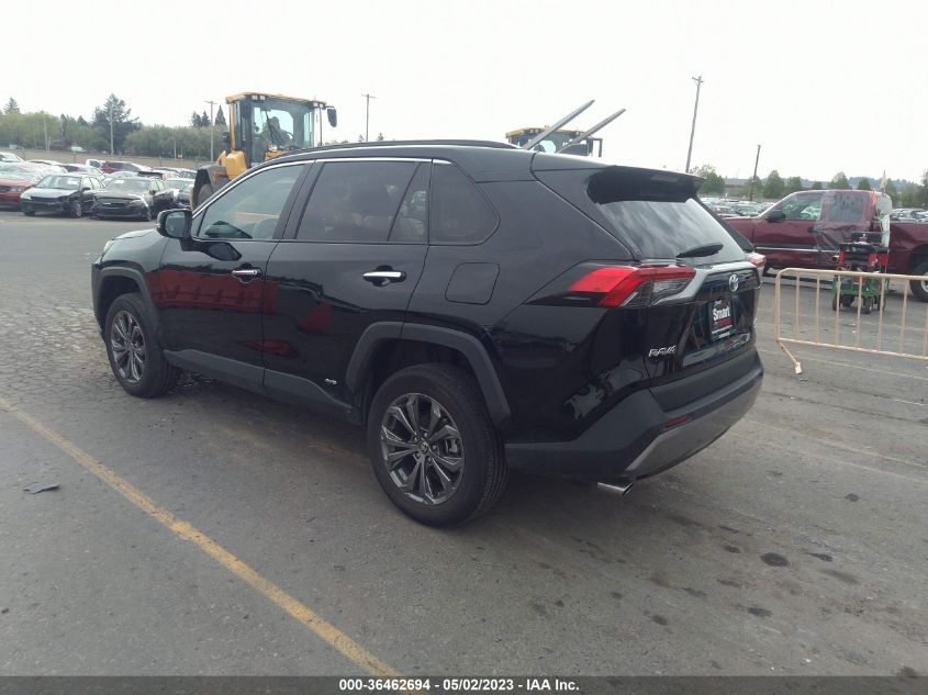 2022 TOYOTA RAV4 HYBRID LIMITED - 4T3D6RFV4NU078467