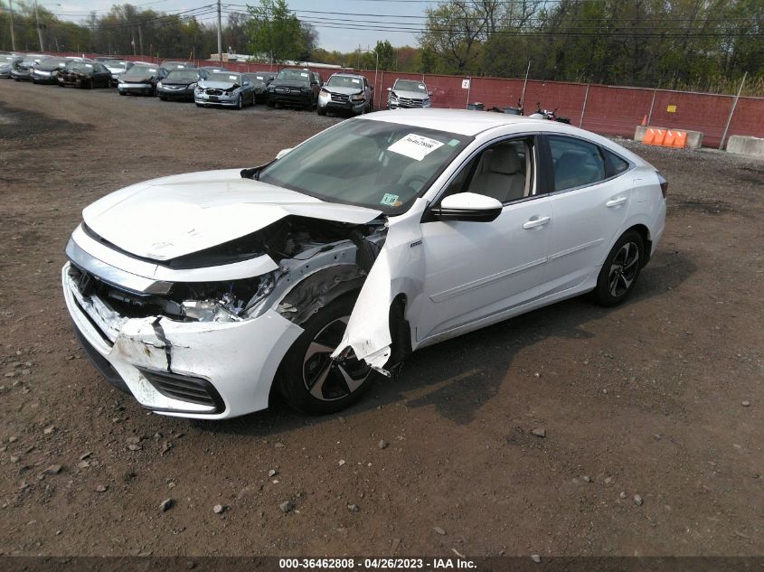 2021 HONDA INSIGHT EX - 19XZE4F52ME007337