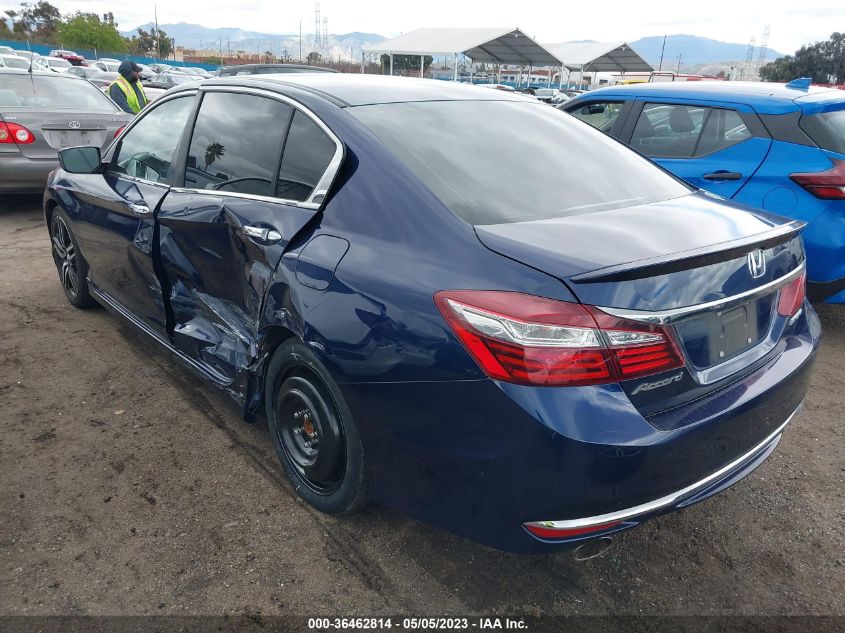 2017 HONDA ACCORD SEDAN SPORT - 1HGCR2F57HA244026