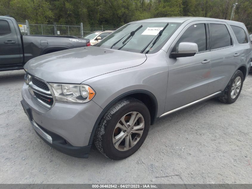 2013 DODGE DURANGO SXT - 1C4RDJAG1DC698992